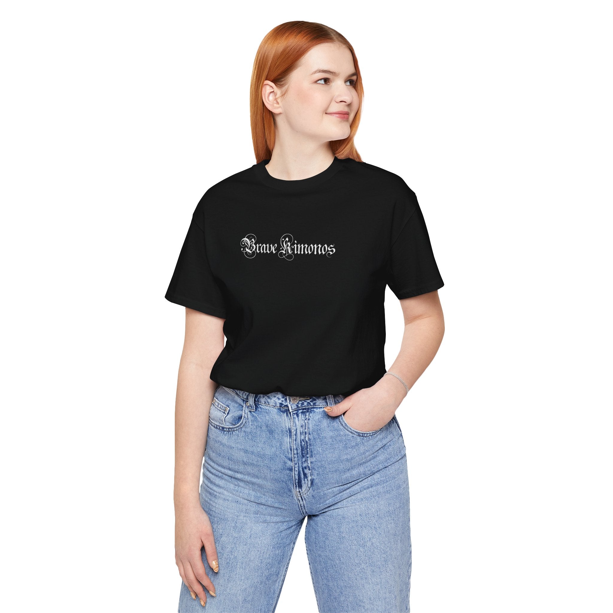 Brave Angel Wings  Tee - Unisex Casual Jersey Shirt