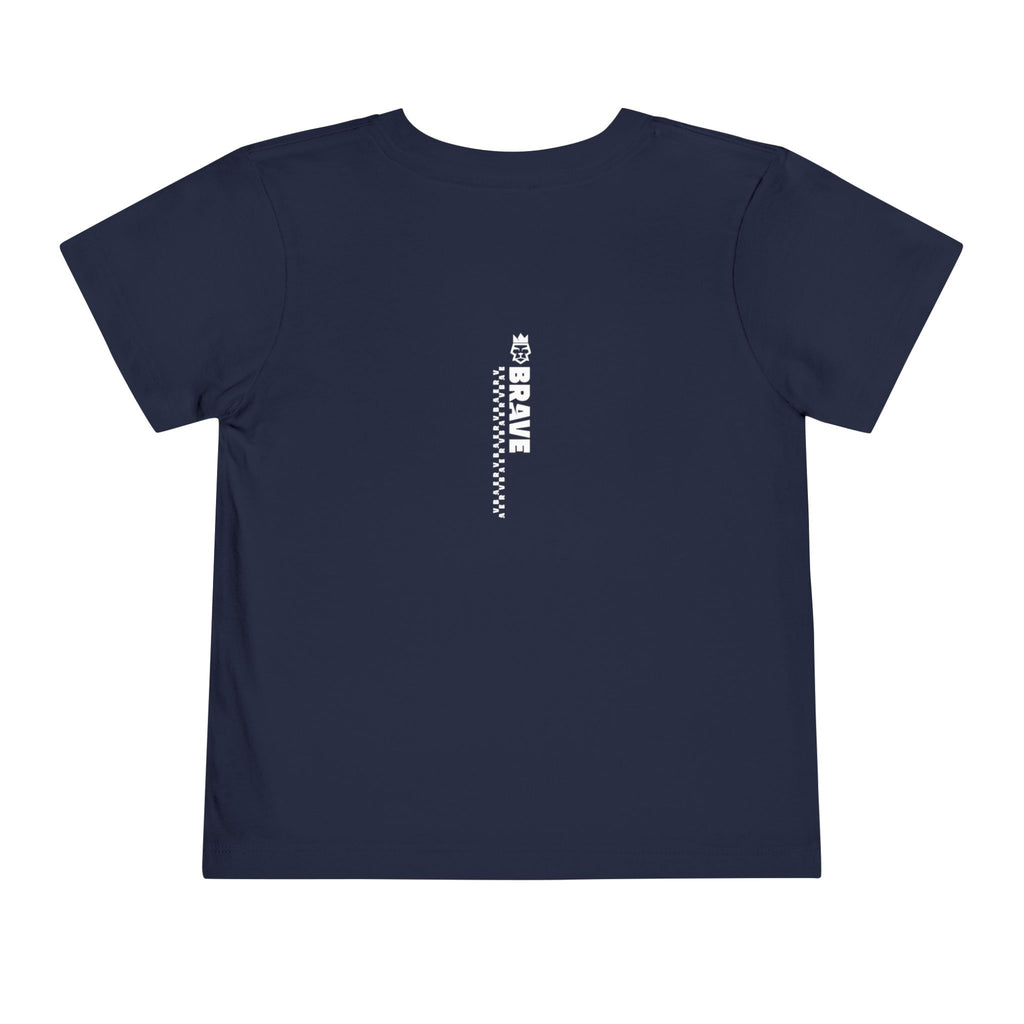 Toddler Tee — 'Brave' Crown Logo Kids Shirt