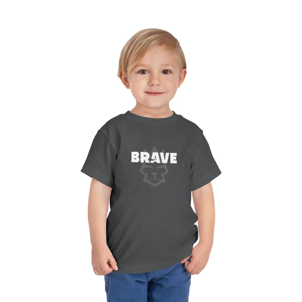 Toddler Tee — Minimal Crown Lion Logo Kids T‑Shirt
