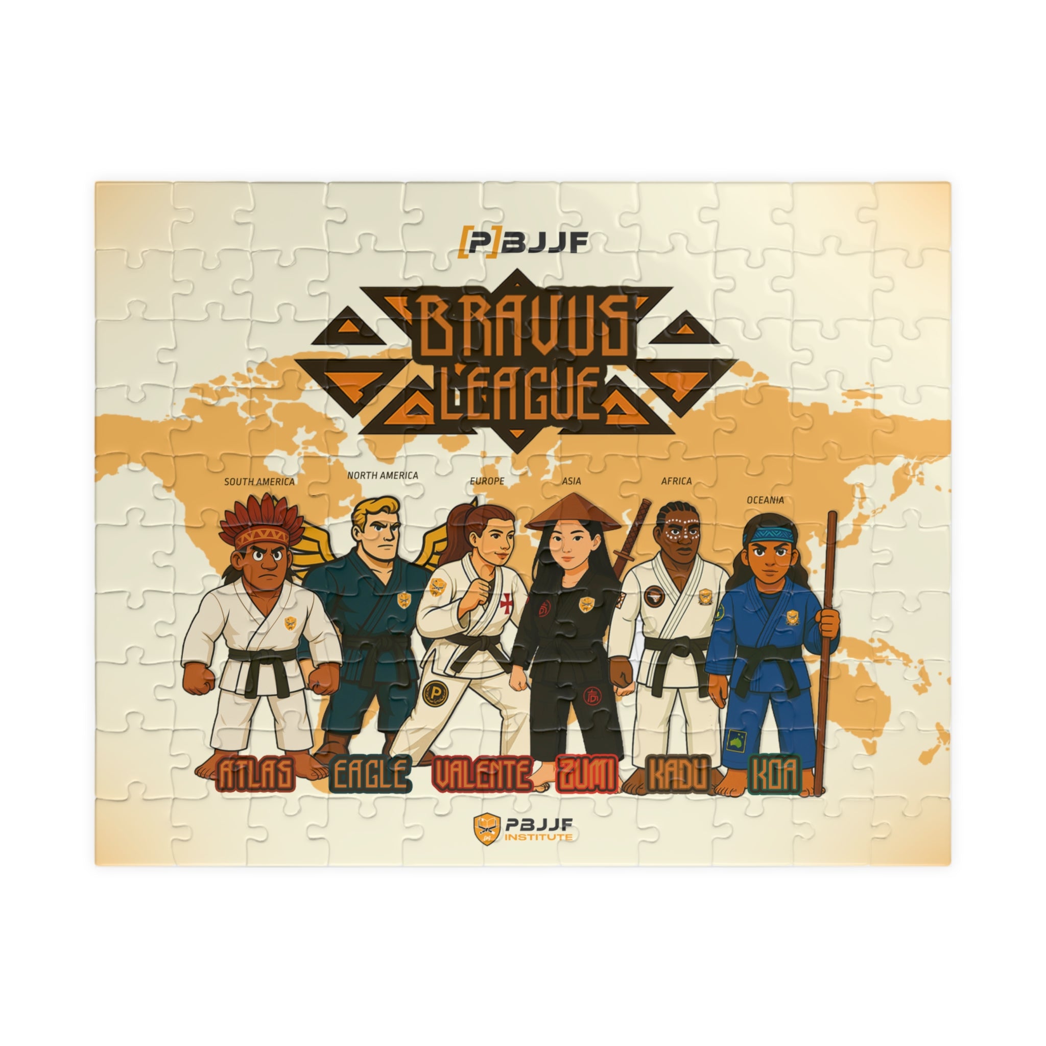 Puzzle - Bravus League Guardians of the Jiu-Jitsu Spirit