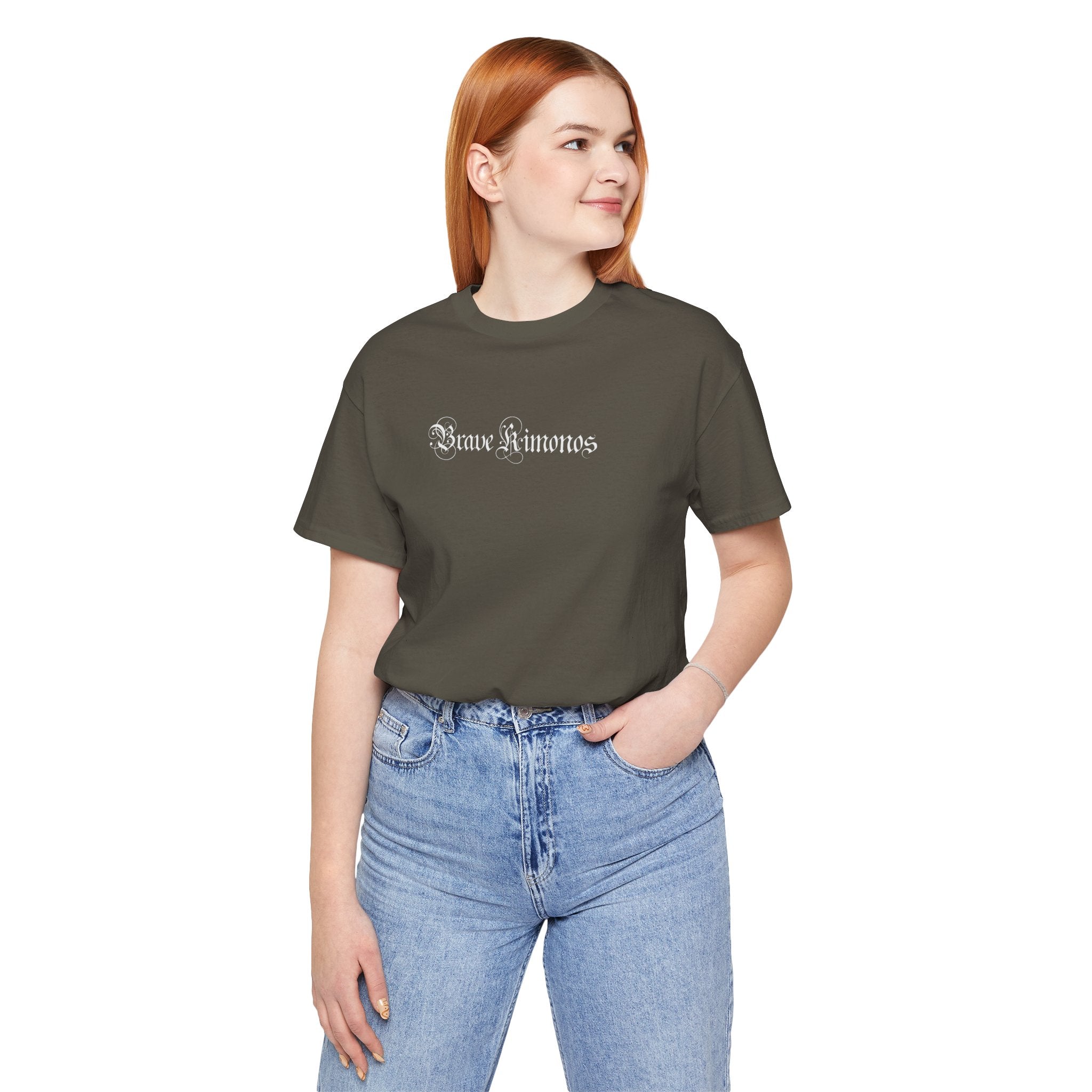 Brave Angel Wings  Tee - Unisex Casual Jersey Shirt