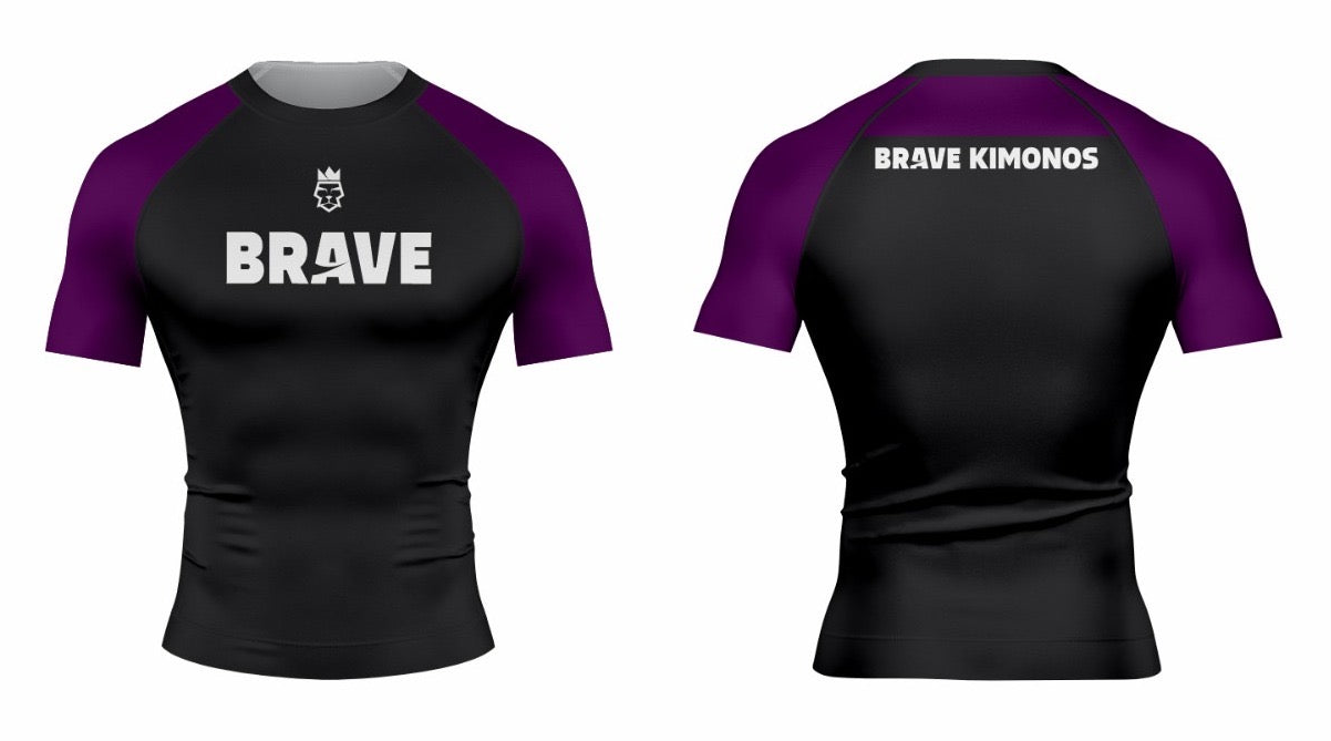 Brave Competition Ranked Rashguard - Short Sleeve