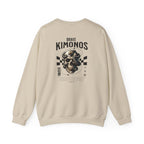 Brave Kimonos Skull Crewneck Sweatshirt – Vintage Racing Graphic