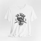 Brave Skull & Snake Tee — Vintage Motorcycle Rock Graphic T-Shirt