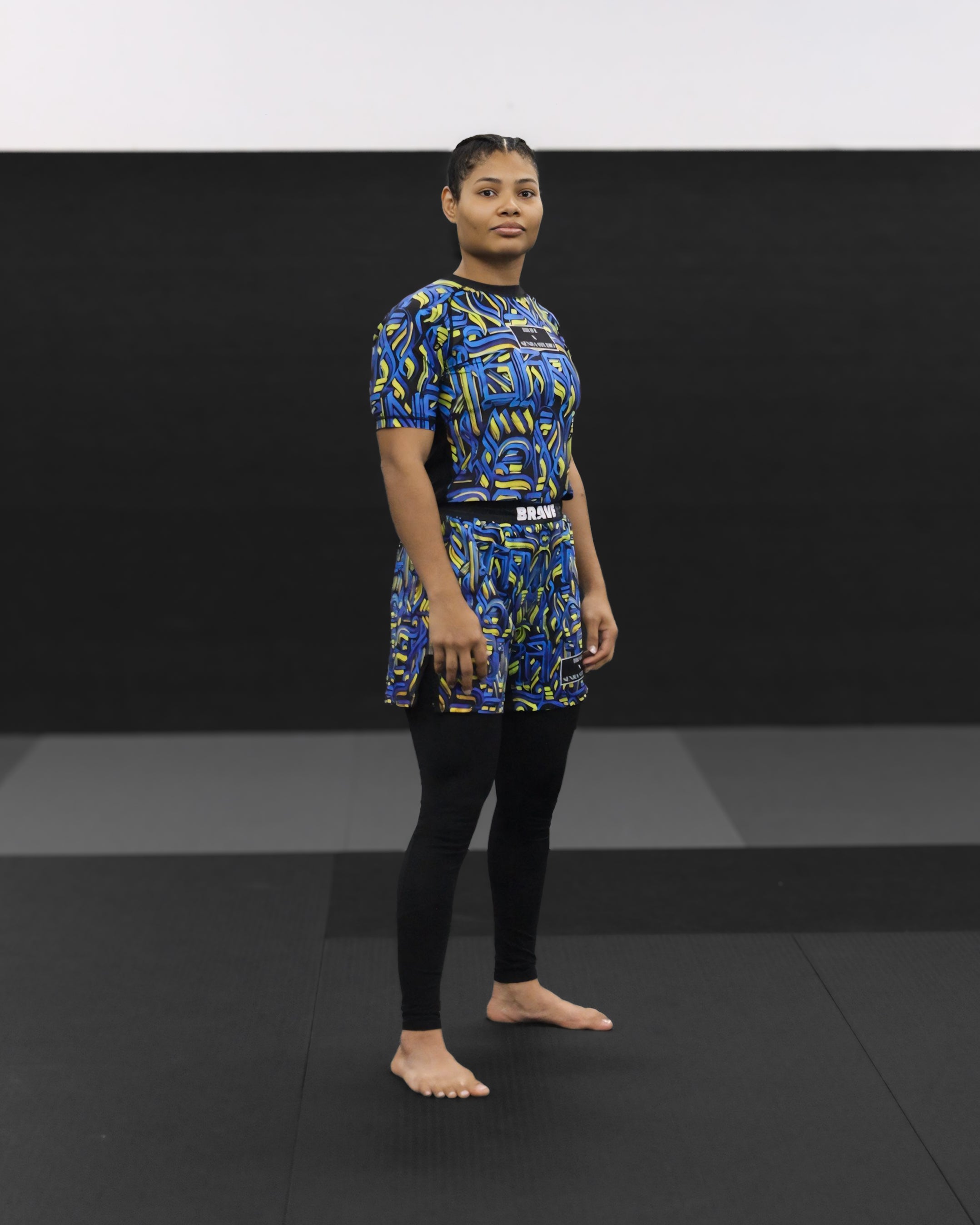 BRAVE X SENRA STUDIO RASHGUARD ADULT